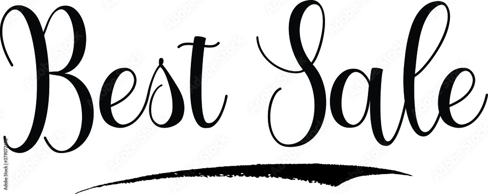 Obraz premium Best Sale Handwritten Font Calligraphy Font For Sale Banners Flyers and Templates