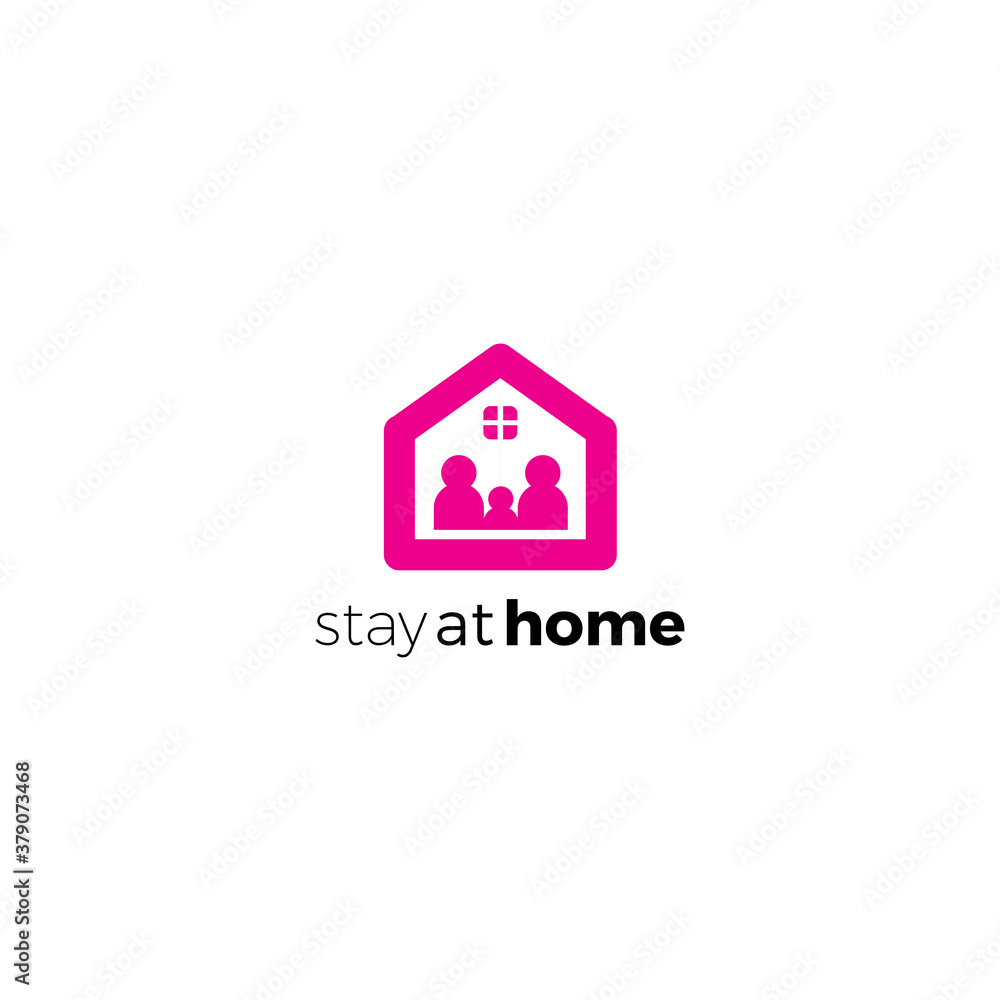 Stay at home logo