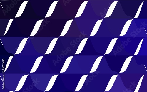 Dark Purple  Pink vector blurry triangle background design. Geometric background in Origami style with gradient.