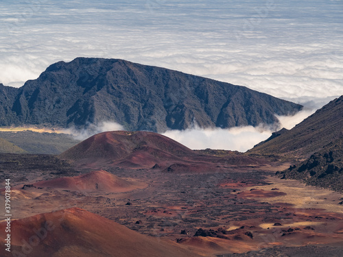 Volcanic landscape. Amazing scenery. Haleakalā National Park. Maui. Hawaii. © khomlyak
