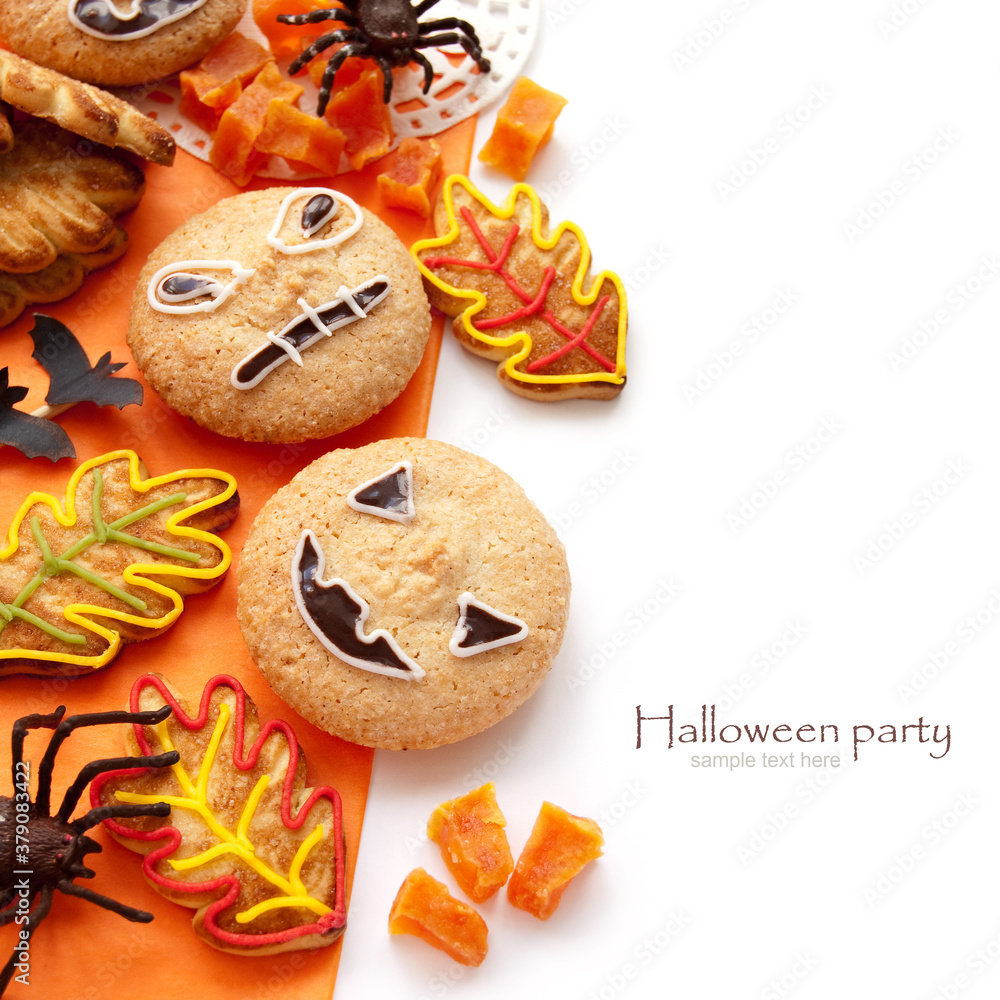 Fototapeta premium Cookies for Halloween party