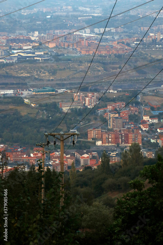 Cable car of Trapagaran, Biscay photo