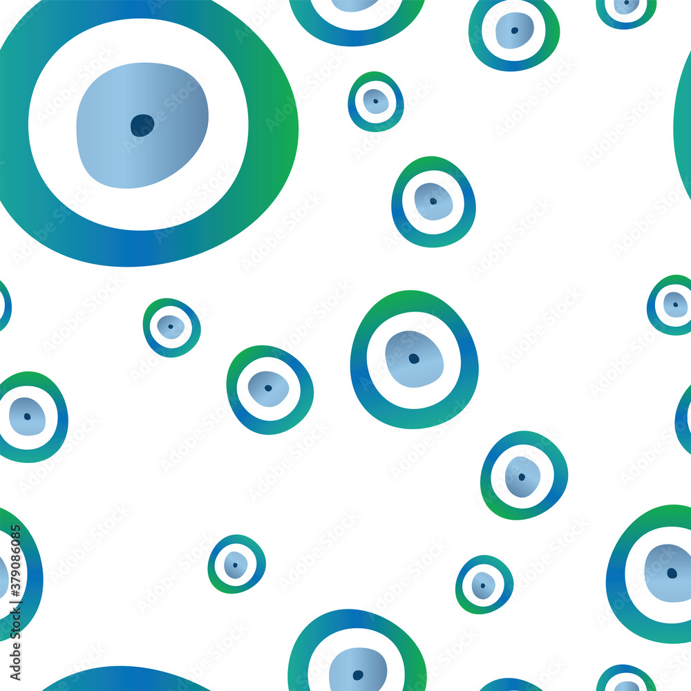 seamless pattern with blue evil eye vector - white background seamless pattern with blue evil eye vector - white background