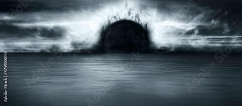 Twilight of a black sun