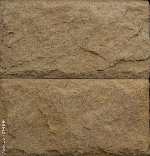 texture of the building's facade made of large stone blocks