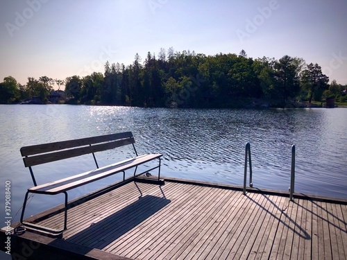 Fototapeta Naklejka Na Ścianę i Meble -  Lake in Stockholm