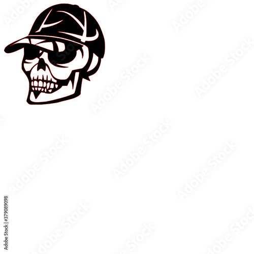 calavera gorra
