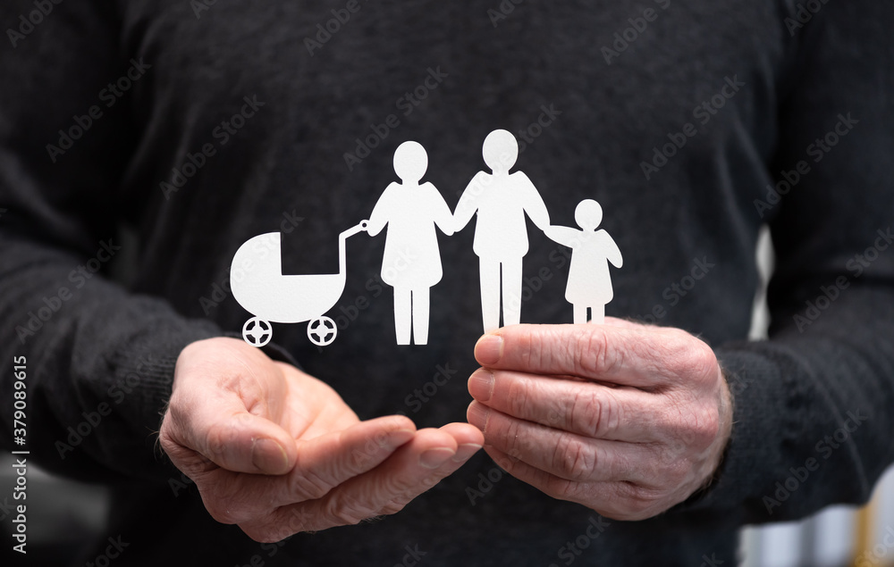 Concept of family insurance Concept of family insurance