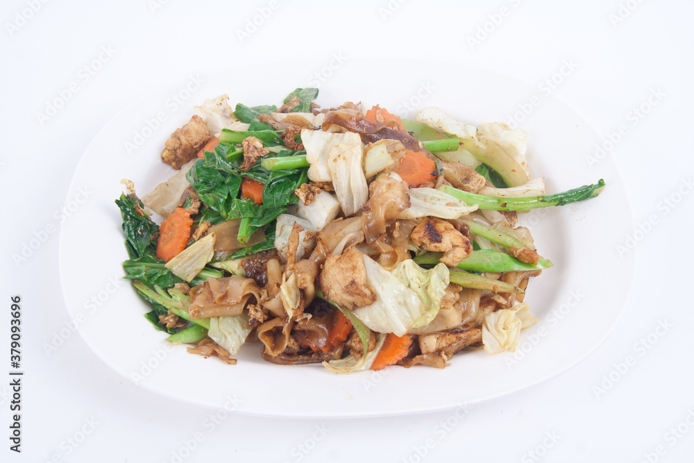 Stir-fried Noodles in Sweet Soy Sauce with Pork Stir-fried Noodles in Sweet Soy Sauce with Pork