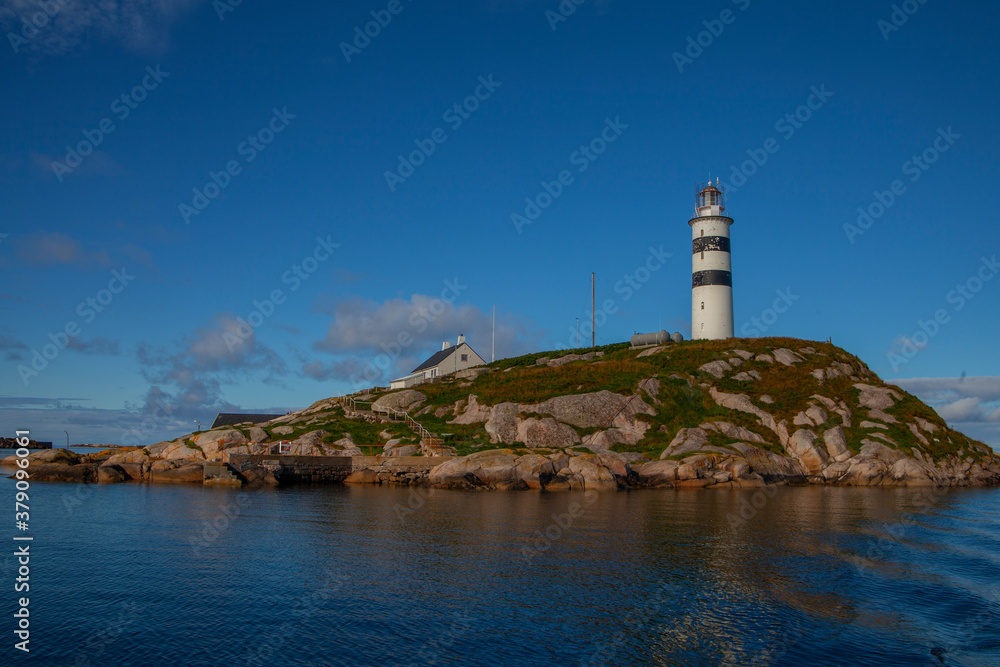 Halten lighthouse is a lighthouse located  in the fishing village Halten in Frøya municipality in Trøndelag. The lighthouse was established on Halten in 1875. The lighthouse is a 29.5 m high