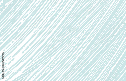 Grunge texture. Distress blue rough trace. Curious