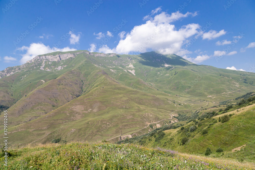 alpine road to Dargavs. North Ossetia. Alania, Northern Caucasus
