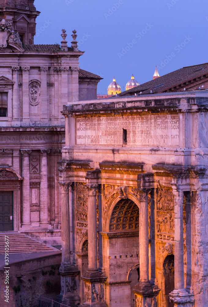 Fototapeta premium Roman Forum, Rome, Italy, Europe