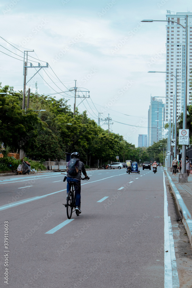 person riding a bike person riding a bike