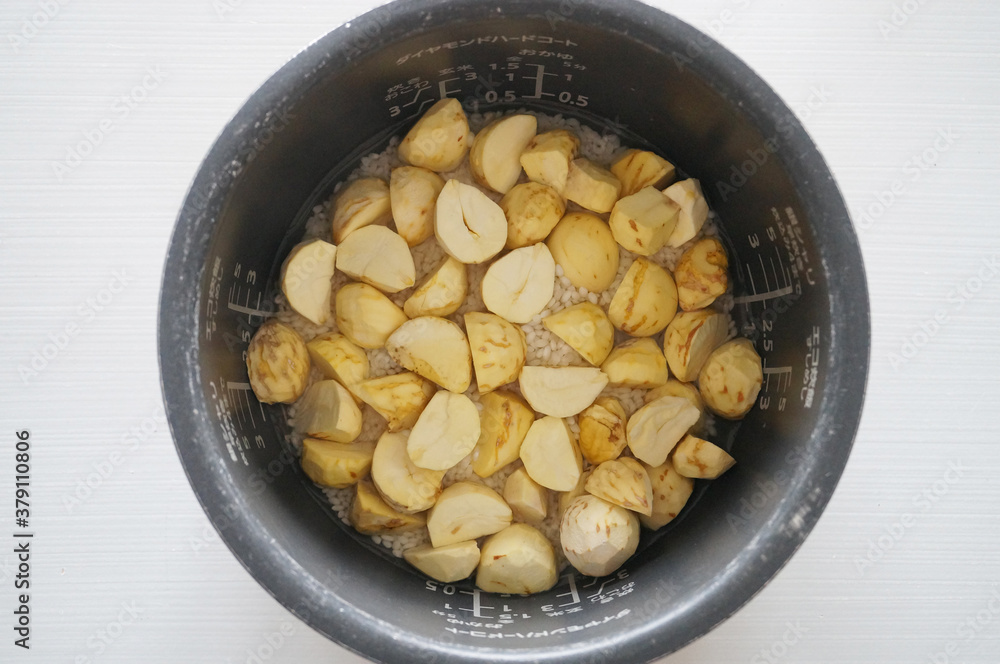栗ご飯 栗ご飯