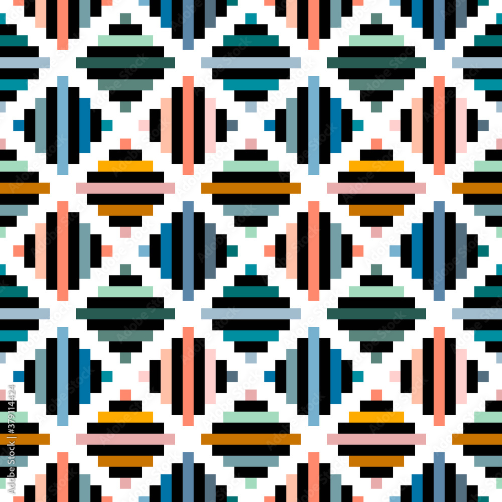 Seamless geometric pattern. Abstract background