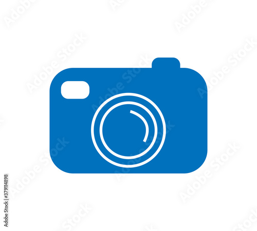 Camera Icon in trendy flat style isolated on grey background. Camera symbol for your web site design, logo, app, UI. Vector illustration, EPS10.