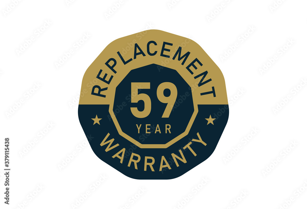 59 year replacement warranty, Replacement warranty images