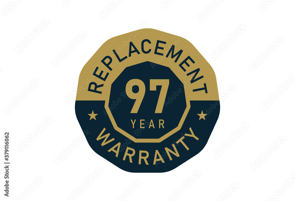 97 year replacement warranty, Replacement warranty images