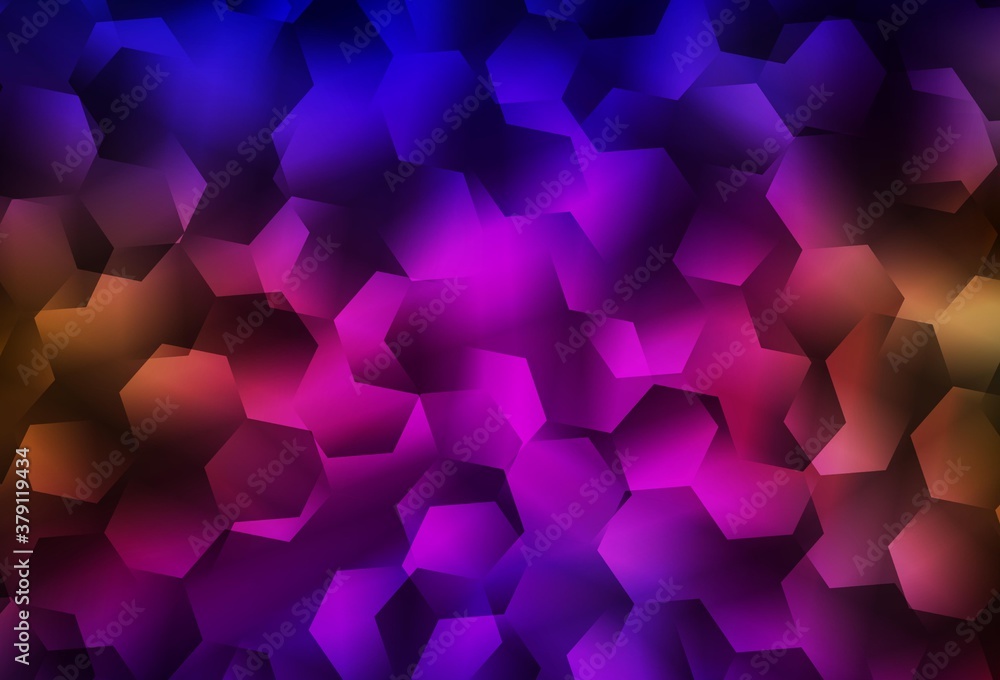 Dark Blue, Red vector shining triangular layout. Dark Blue, Red vector shining triangular layout.