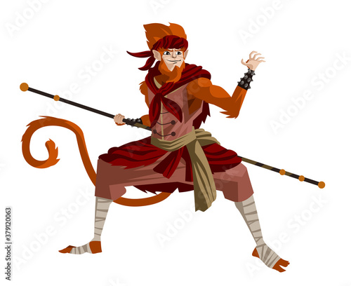 Sun Wukong the monkey king chinese mythology warrior tale