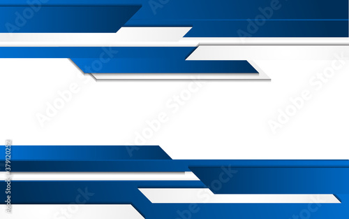 abstract blue square element reflect  background decoration