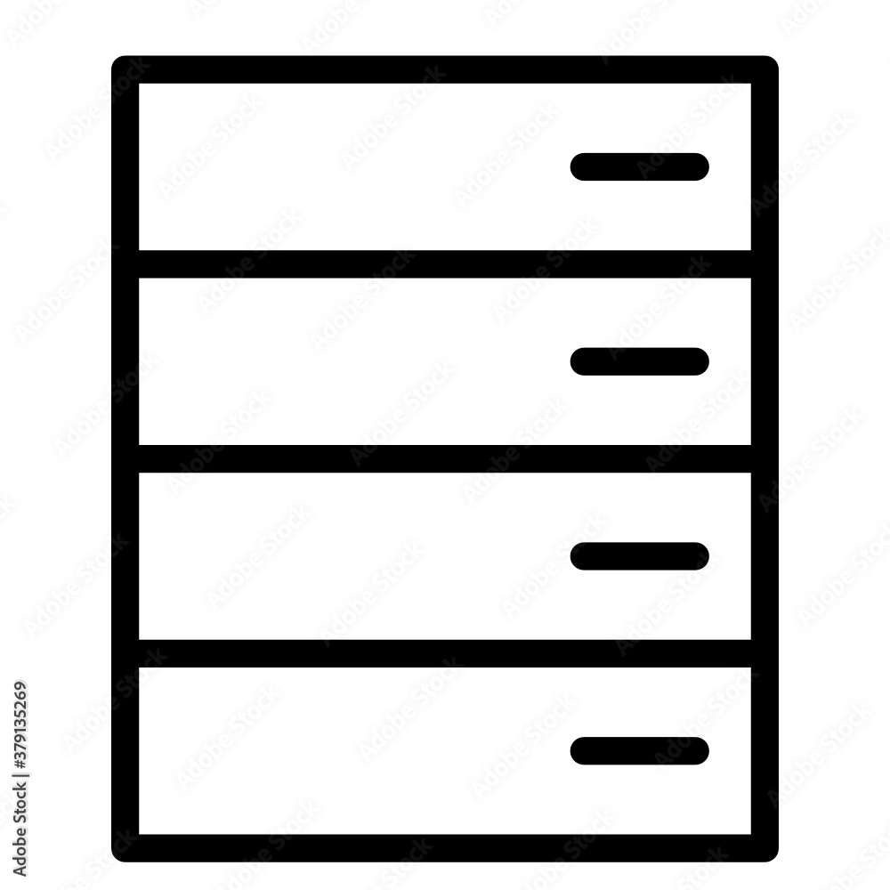 Server line style icon. very suitable for your creative project. Server line style icon. very suitable for your creative project.