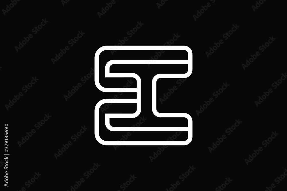 Minimal Innovative Initial EH logo and HE logo. Letter EH HE creative elegant Monogram. Premium Business logo icon. White color on black background Minimal Innovative Initial EH logo and HE logo. Letter EH HE creative elegant Monogram. Premium Business logo icon. White color on black background