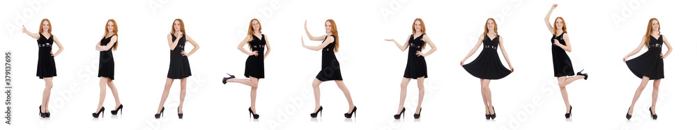 Woman giving thumbs up isolated on white Woman giving thumbs up isolated on white