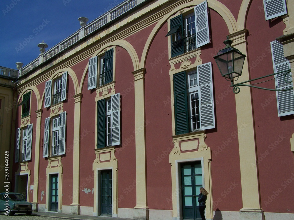Naklejka premium Palazzo Reale, Via Balbi, Genoa