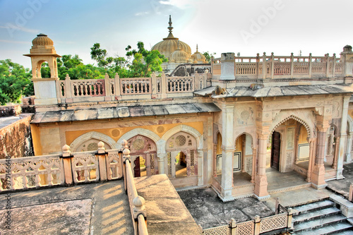 Gaitor burial place  near Jaipur  Rajasthan  India 