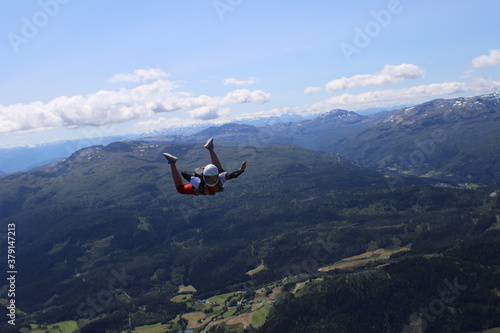 Skydiving in Norway