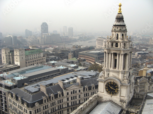 south-west view from the dome of St. Paul's Cathedral