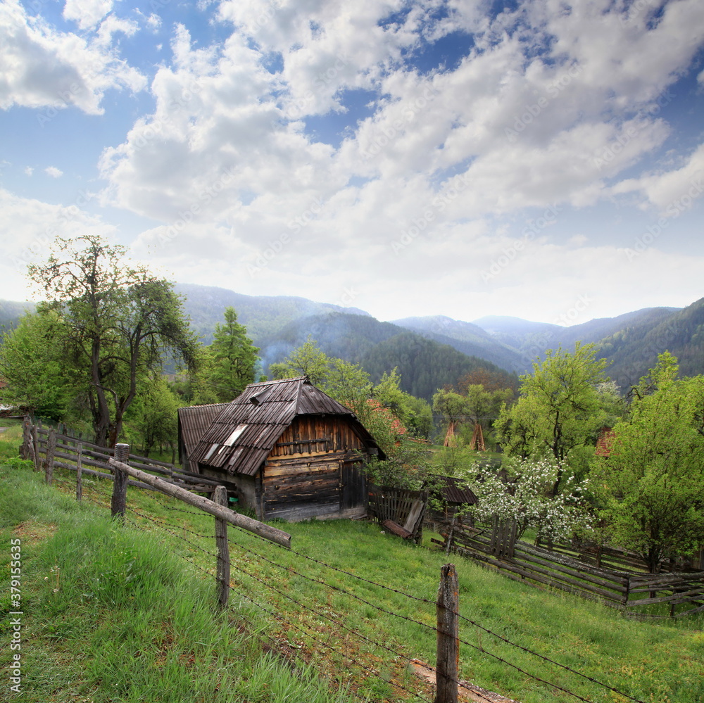 Beautiful view of the landscape in Serbia Beautiful view of the landscape in Serbia