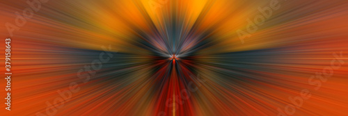Abstract stylish halloween background for design. Rays of light. Light from central point. Bright flash of light. Dynamic movement in space.