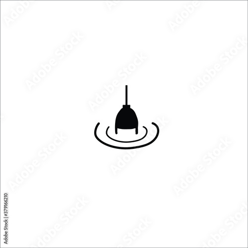 Fishing Hook Icon Vector Illustration