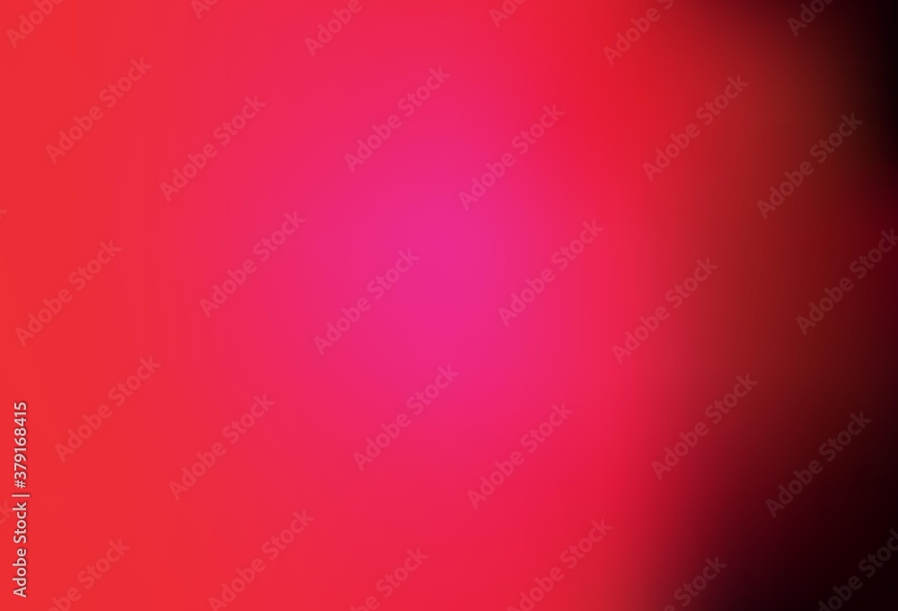 Light Red vector abstract blurred background.