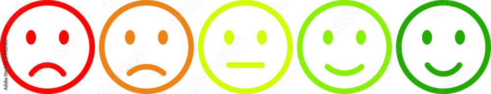 easy to use illustration vector icon of face rating easy to use illustration vector icon of face rating