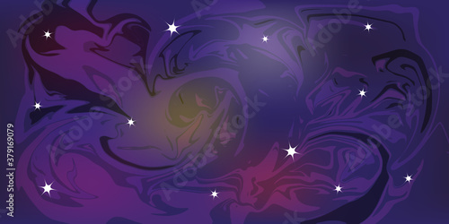 Abstract background. The night sky filled with stars.Can be used when creating Christmas cards.