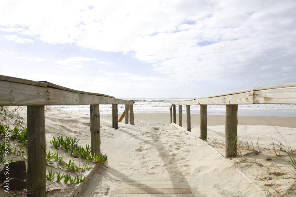 Access to Xangri-la beach in Brazil Access to Xangri-la beach in Brazil