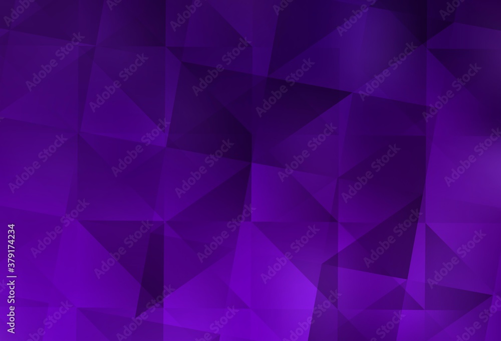 Dark Purple, Pink vector gradient triangles pattern. Dark Purple, Pink vector gradient triangles pattern.