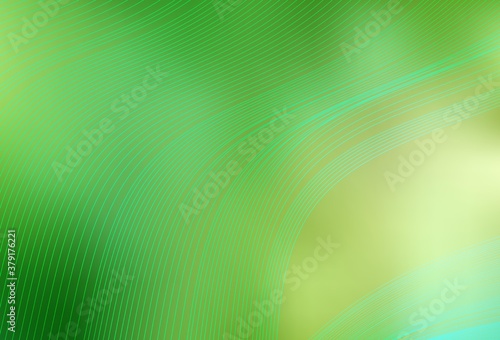Light Green  Yellow vector abstract bright template.