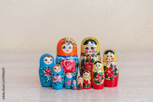 Russian doll. set of 10 pieces