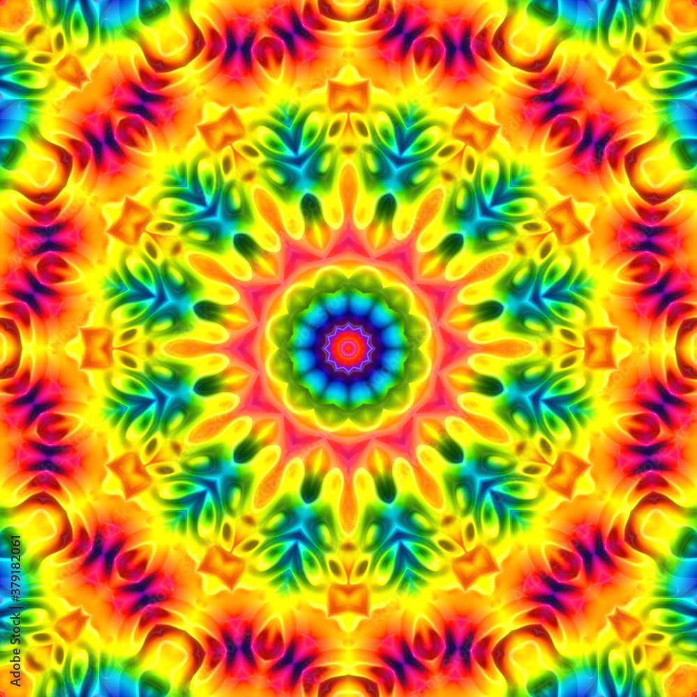 Repeating background of colored patterns Repeating background of colored patterns
