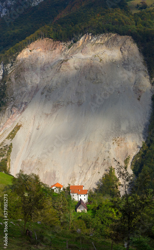 Avalanche, Triglav National Park, Municipality of Tolmin, Slovenia, Europe photo