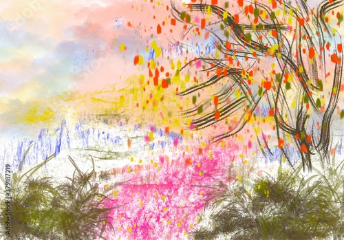 Wallpaper Mural abstract background Torontodigital.ca