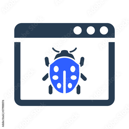 Website bug icon