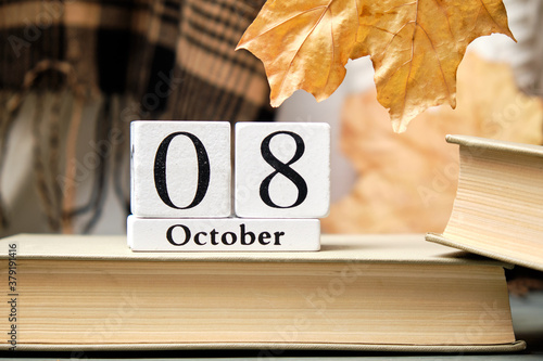 eighth day of autumn month calendar october