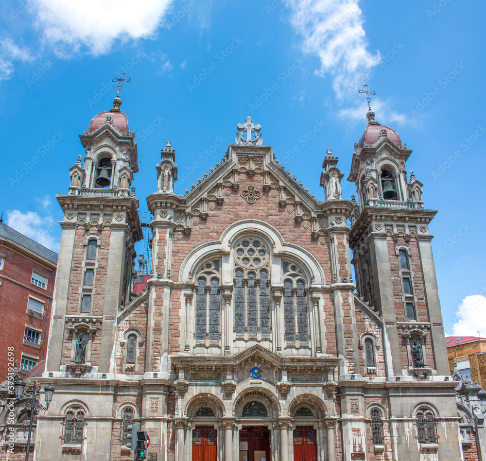 Church in Oviedo (in Spanish San Juan el Real) Northern Spain Asturias Church in Oviedo (in Spanish San Juan el Real) Northern Spain Asturias