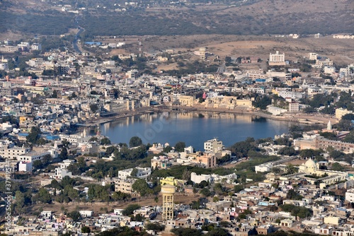 view of the city Pushkar
